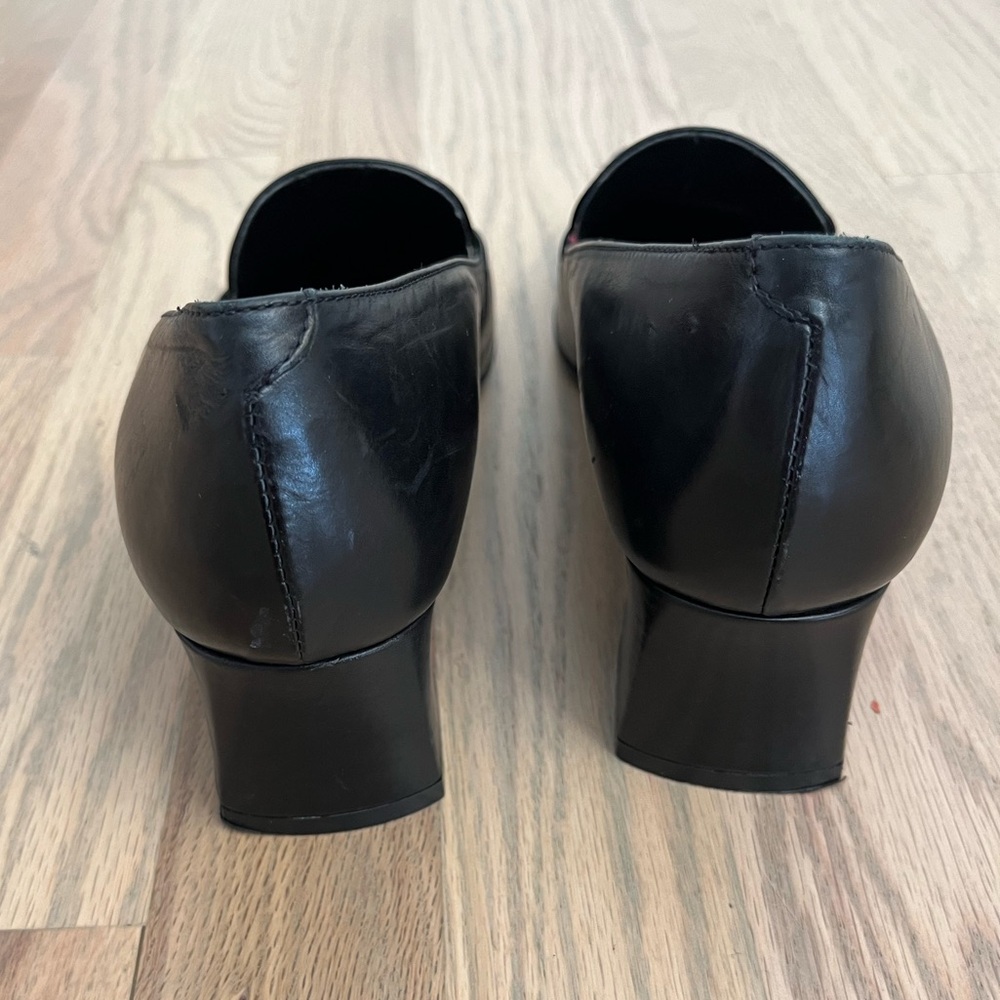 Sesto Meucci Black Italian Loafers, Buttery Soft Leather, Women’s Size 9 Narrow - Picture 4 of 11